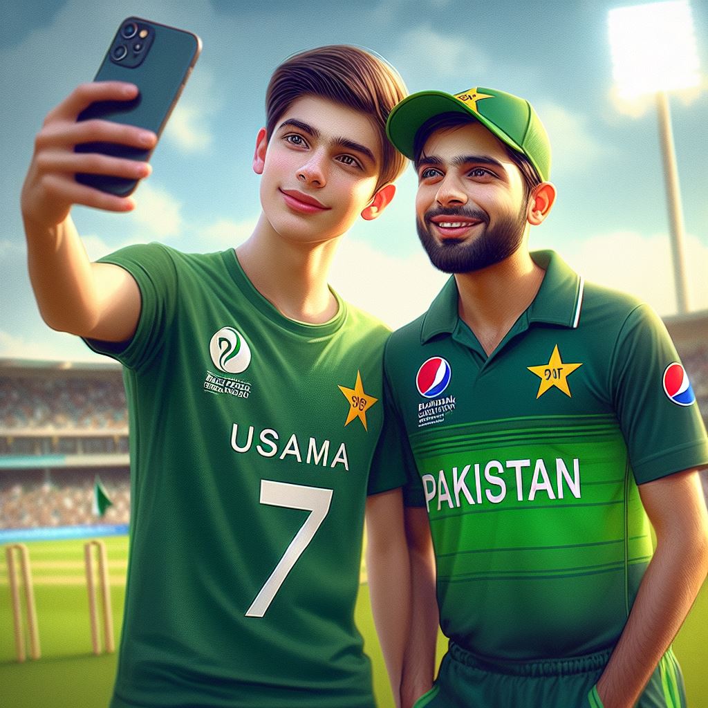 Crafting Personalized Masterpieces: The Bing Image Creator and Babar Azam